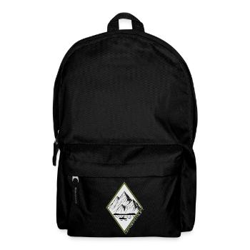 Der Berg ruft - Rucksack - Schwarz - Vorne