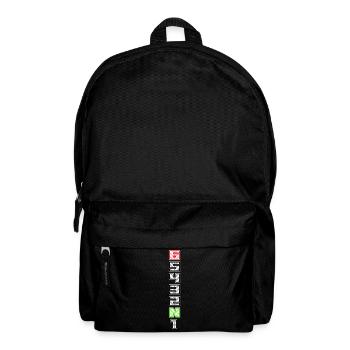 Gear shift transmission motorcycle motorbikes biker - Backpack - black - Front