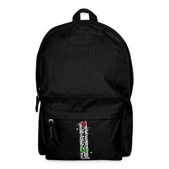 Gear shift motorcycle motorbikes biker machine - Backpack - black - Front