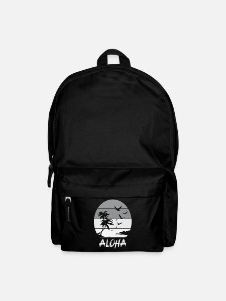 Aloha - Rucksack - Schwarz