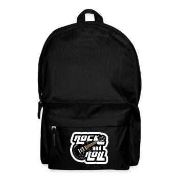 Rock'n'Roll-Musik, Musikstil, Musiker * - Rucksack - Schwarz - Vorne