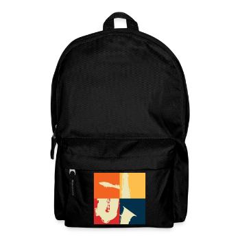 Saxophon - Rucksack - Schwarz - Vorne