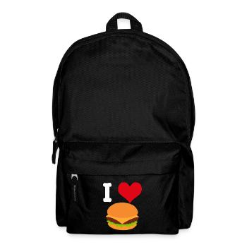 Amour de Burger Amour de Burger - Sac à dos - noir - Devant