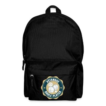 Pétanque Boule Player Boule ball Boule player - Backpack - black - Front