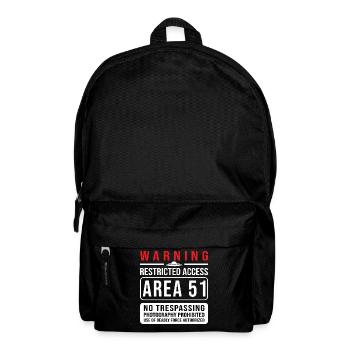 Area 51 Alien Aliens Ufo Idée cadeau Cadeau - Sac à dos - noir - Devant