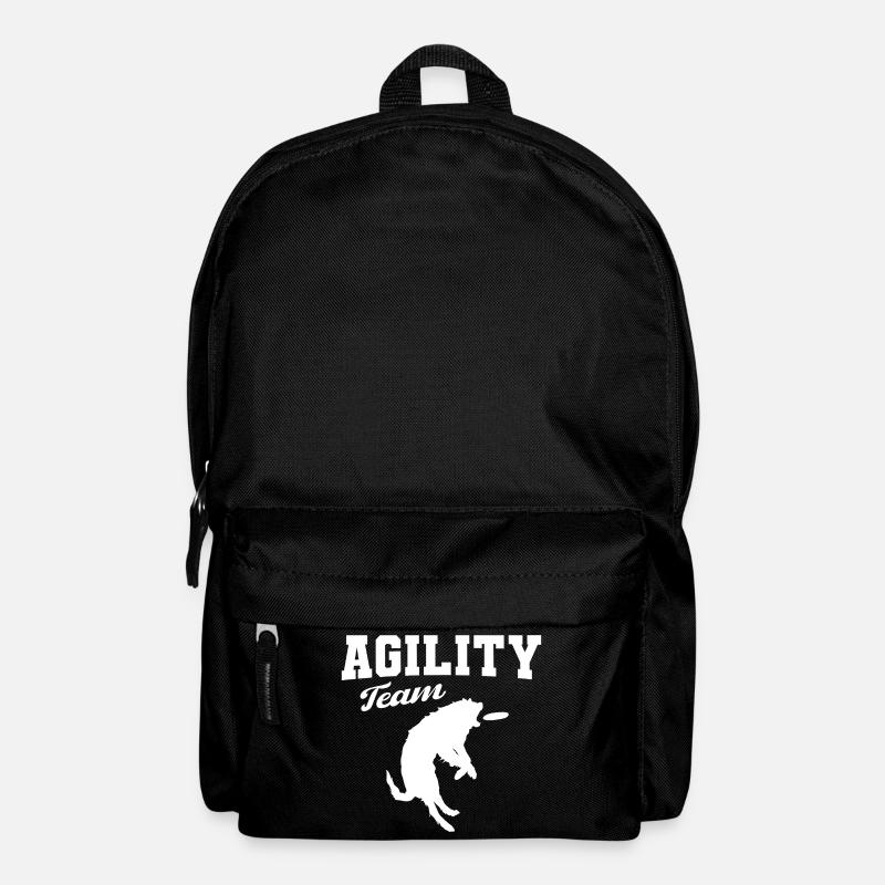 Agility Hunde Team - Rucksack - Schwarz