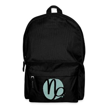 Sternzeichen Steinbock - Rucksack - Schwarz - Vorne