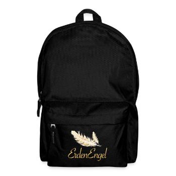 ErdenEngel mit Feder - Sonja Ariel von Staden - Rucksack - Schwarz - Vorne