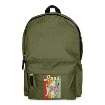 Jüngerer Luchs - Rucksack - Olivgrün - Vorne