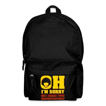 Jules Winnfield Quote - Backpack - black - Front