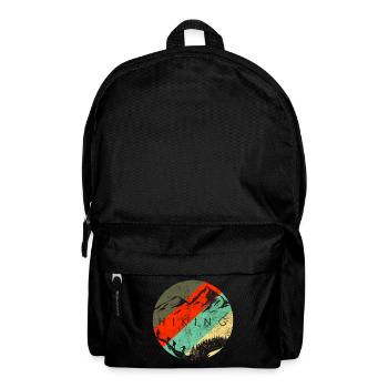 Mountaineering hiking climbing bouldering mountain climbing - Backpack - black - Front