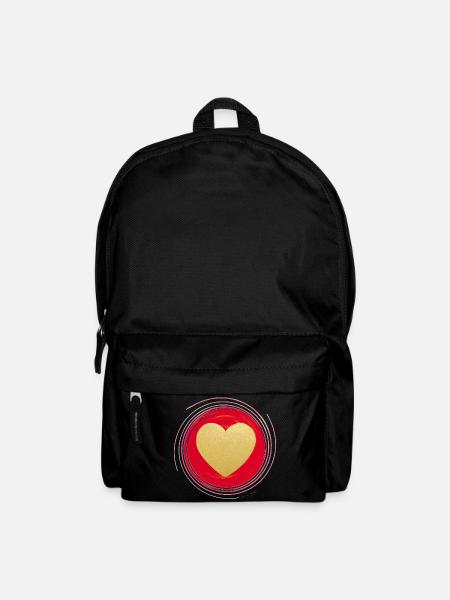 Herz der Fülle und Liebe - Sonja Ariel von Staden - Rucksack - Schwarz