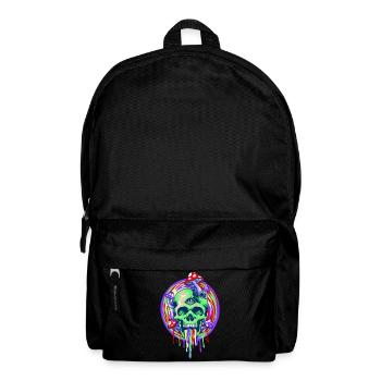 Magic mushroom - Backpack - black - Front