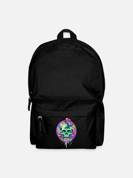 Champignon magique - Sac à dos - noir