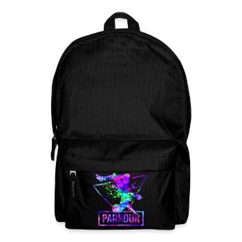 Parkour - Rucksack - Schwarz - Vorne
