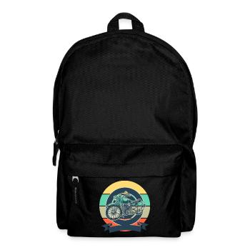 Motorrad - Rucksack - Schwarz - Vorne
