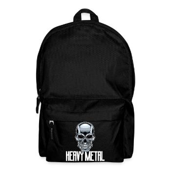 Musique heavy metal métal rock musique crâne musique - Sac à dos - noir - Devant