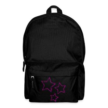 STAR. STAR. STARS. FEAST. ANNIVERSARY. CHRISTMAS - Backpack - black - Front