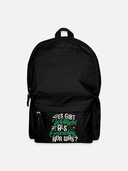 Geocaching Geocacher - Rucksack - Schwarz