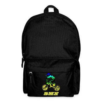 bmx mountain bike - Backpack - black - Front