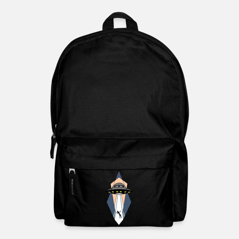 UFO Alien Spaceship - Außerirdisch Cool - Rucksack - Schwarz