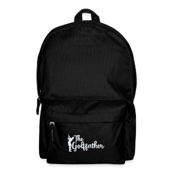 Lustiges Golfer Geschenk - Rucksack - Schwarz - Vorne
