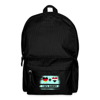Allemagne et Egypte 100% génial / cadeau - Sac à dos - noir - Devant