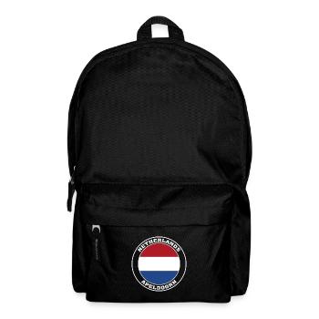Apeldoorn Netherlands Flag Apeldoorn Holland - Backpack - black - Front