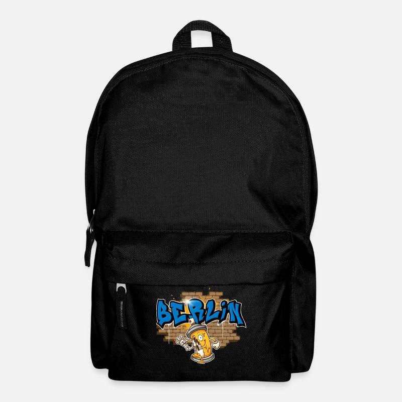 Berlin Graffiti - Rucksack - Schwarz