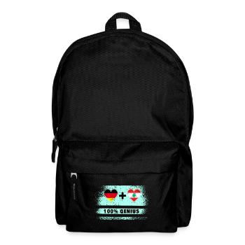 Germany and Lebanon 100% Awesome / Gift - Backpack - black - Front