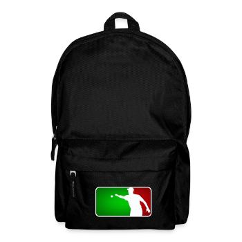 Petanque Boule Petanca Major League Style ITALY - Rucksack - Schwarz - Vorne