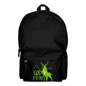 Ökologischer Gott des Waldes - Rucksack - Schwarz - Vorne