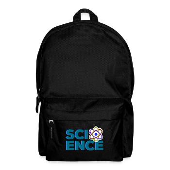 Wissenschaft - Rucksack - Schwarz - Vorne