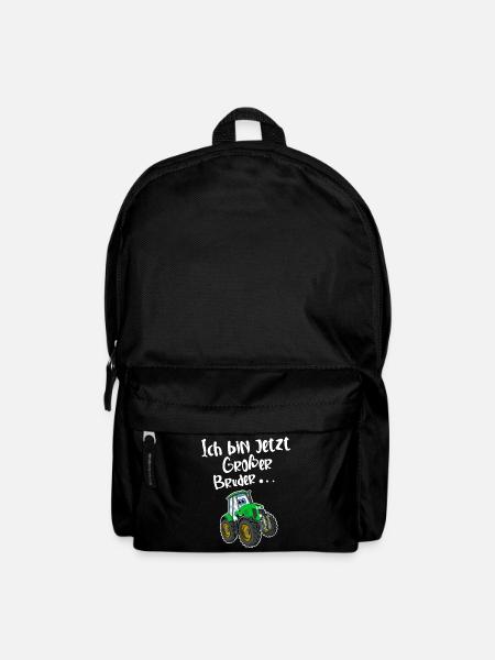 Ich Bin Jetzt Großer Bruder - Rucksack - Schwarz