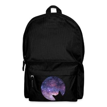 Space cat stares into space - Backpack - black - Front