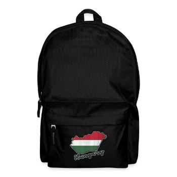 Ungarn - Rucksack - Schwarz - Vorne