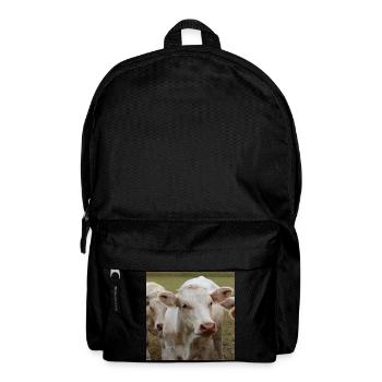 Cow Poster - Backpack - black - Front