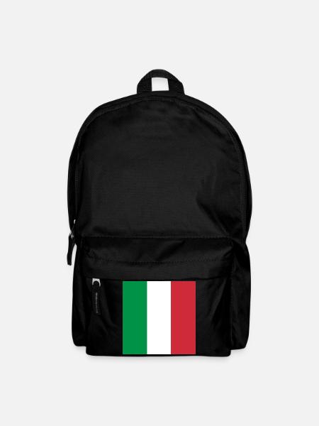 ITALIEN FLAGGE - Rucksack - Schwarz