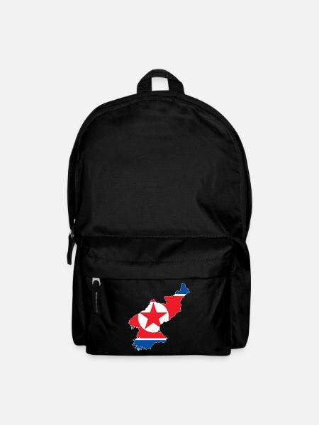 Nordkorea - Rucksack - Schwarz