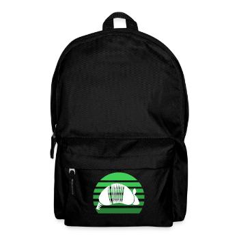 Tatoué coucher du soleil - Sac à dos - noir - Devant