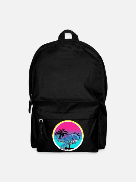 Gamer Gaming T Rex - Rucksack - Schwarz