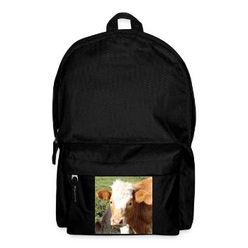 Cow Poster - Backpack - black - Front