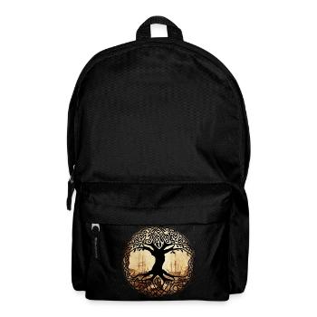 Celtic Tree of Wanderlust - Backpack - black - Front