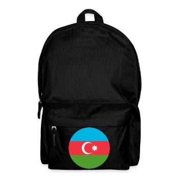 sticker air force roundel Azerbaijan Luftwaffe - Backpack - black - Front