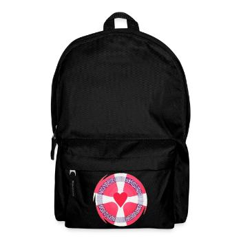 Porte des étoiles Cœurs Clarté Sonja Ariel de Staden - Sac à dos - noir - Devant