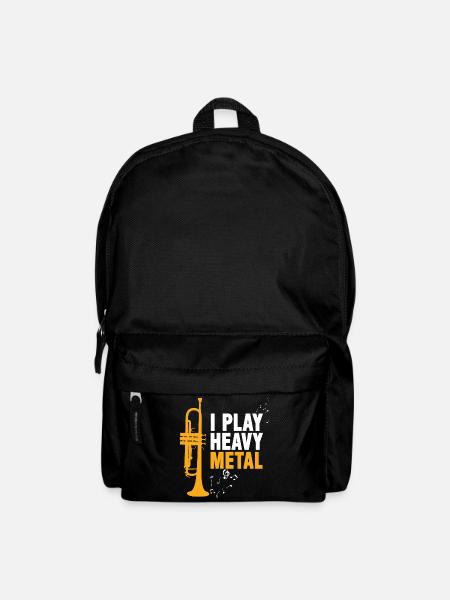 Trompete Trompeter Musikinstrument Blasmusik - Rucksack - Schwarz