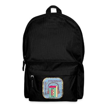 OLDSCHOOL STREAMING- Walkman- child from the 80s - Backpack - black - Front