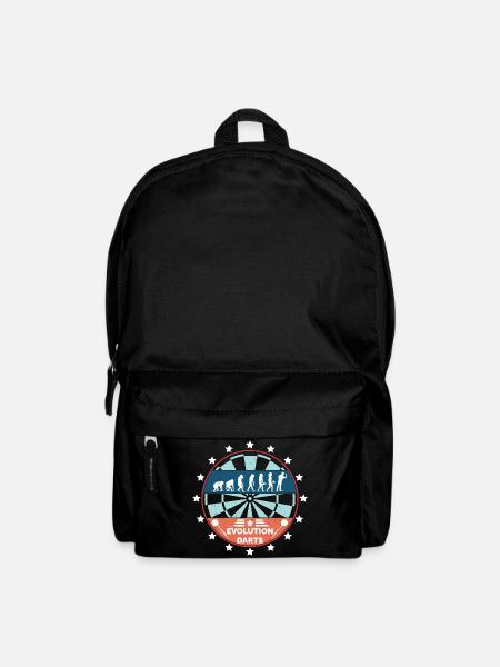 Evolution Darts Dartspieler Dartboard Dartpfeil - Rucksack - Schwarz