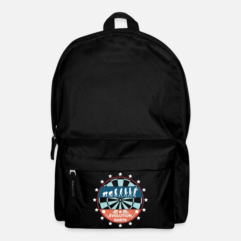 Evolution Darts Dartspieler Dartboard Dartpfeil - Rucksack - Schwarz