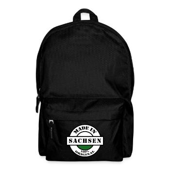 MADE IN SACHSEN Dresden Leipzig Naissance Cadeau - Sac à dos - noir - Devant